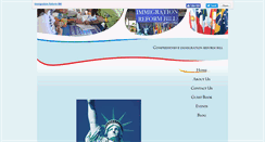Desktop Screenshot of immigrationreformbill.org